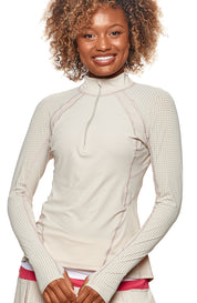 Grace 1/2 Zip Long Sleeve