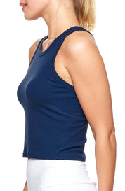 Court Chic Ribbed Tank
