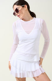 Breezy Mesh Top
