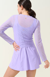 Breezy Mesh Top Lilac