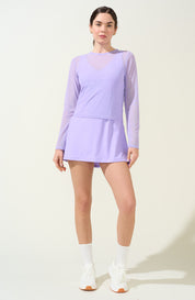 Breezy Mesh Top Lilac