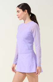 Breezy Mesh Top Lilac