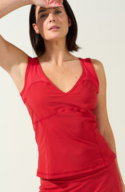 It's Hot In Here V-Neck Tank Top