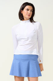 Grace 1/2 Zip Long Sleeve