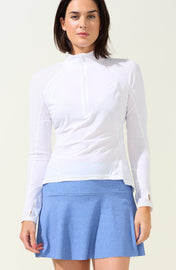 Grace 1/2 Zip Long Sleeve