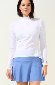 Grace 1/2 Zip Long Sleeve