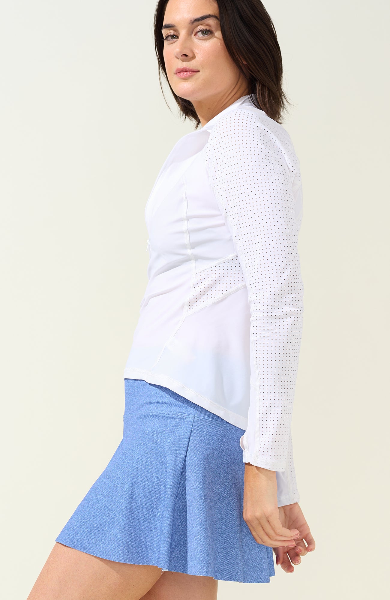 Grace 1/2 Zip Long Sleeve
