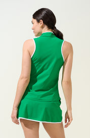 Mock Neck Tank Clorofilla