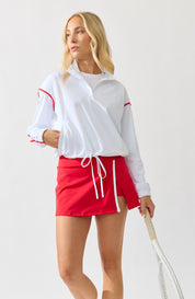 Breaker Jacket RED & WHITE
