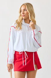 Breaker Jacket RED & WHITE