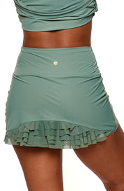 Cute as a Bunny Tennis Skirt Agave