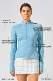Grace 1/2 Zip Long-Sleeve