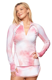 Grace 1/2 Zip Long Sleeve