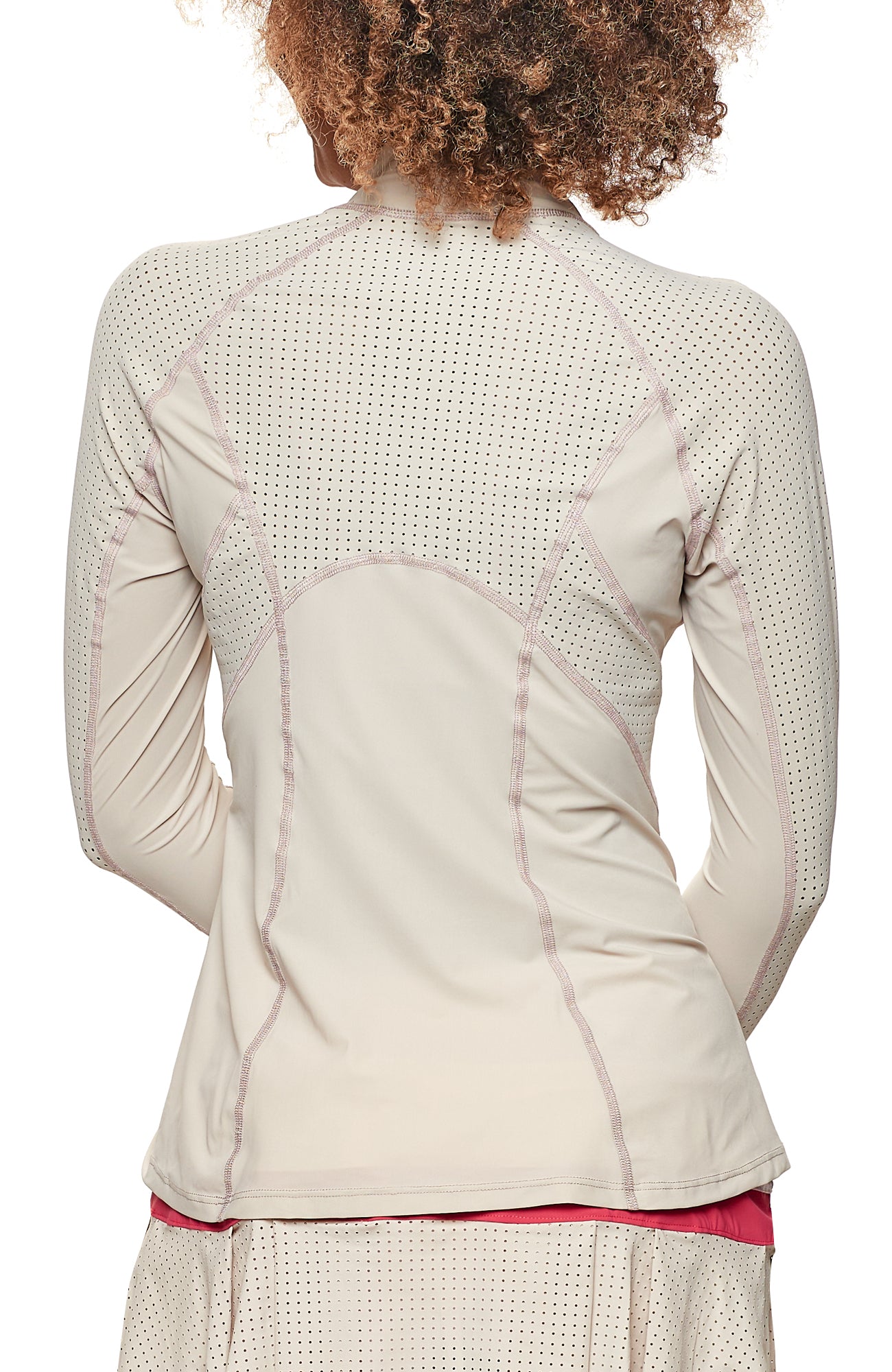 Grace 1/2 Zip Long Sleeve Top