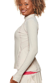 Grace 1/2 Zip Long Sleeve