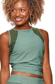 Layer Cake Tennis Skirt Agave