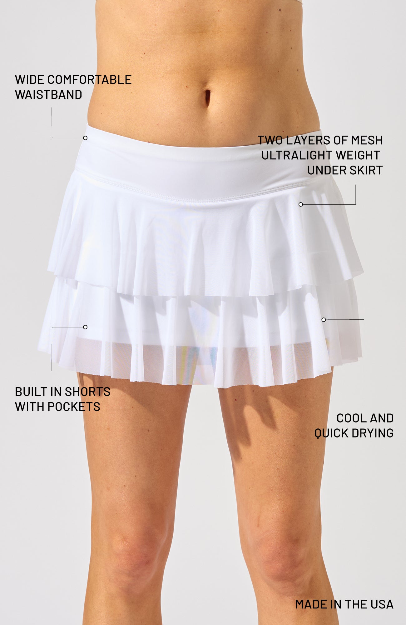 Layer Cake Tennis Skirt
