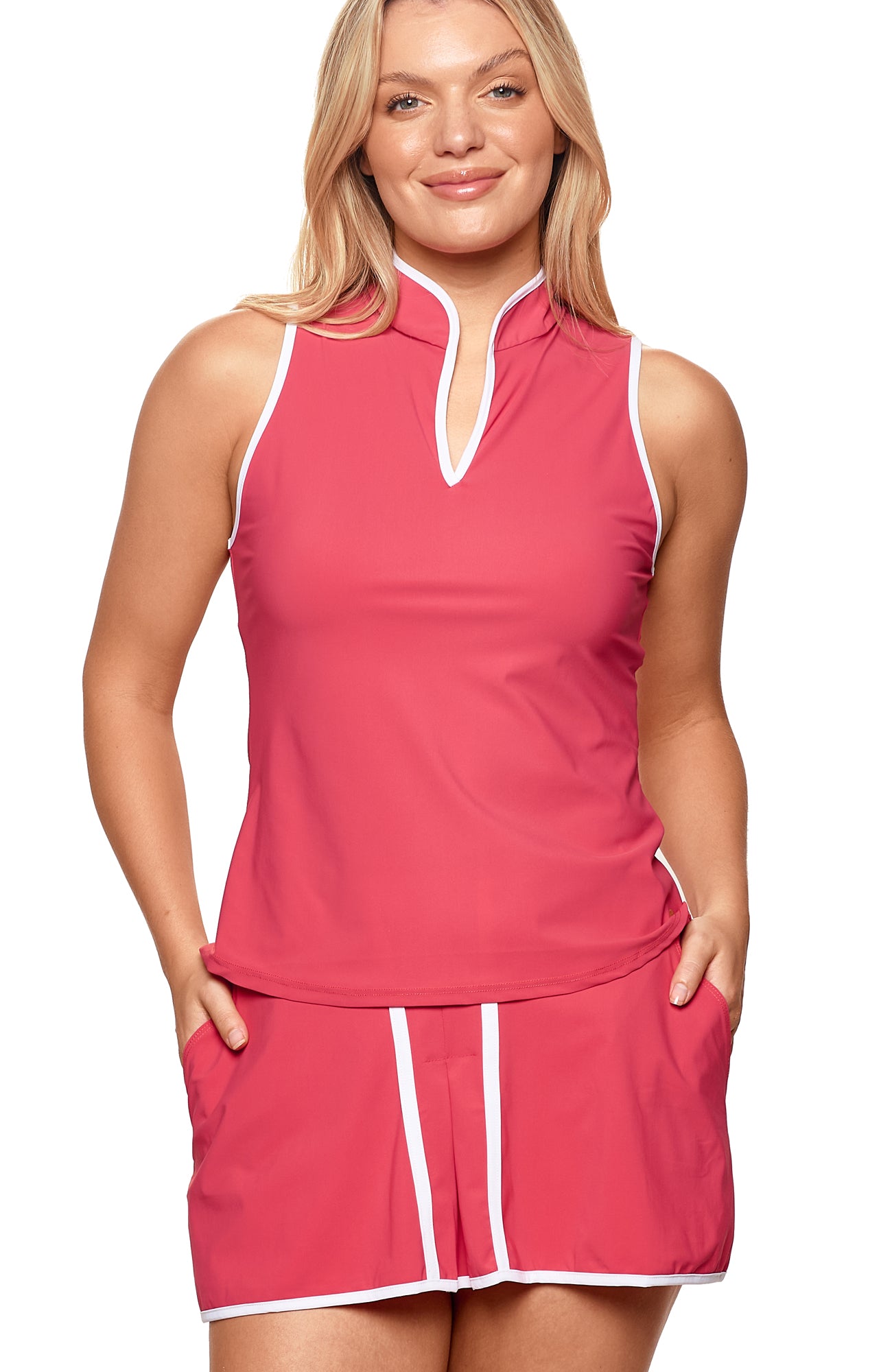 Mock Neck Tank