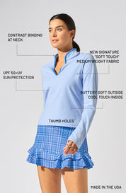 Volley Mockneck Long-Sleeve
