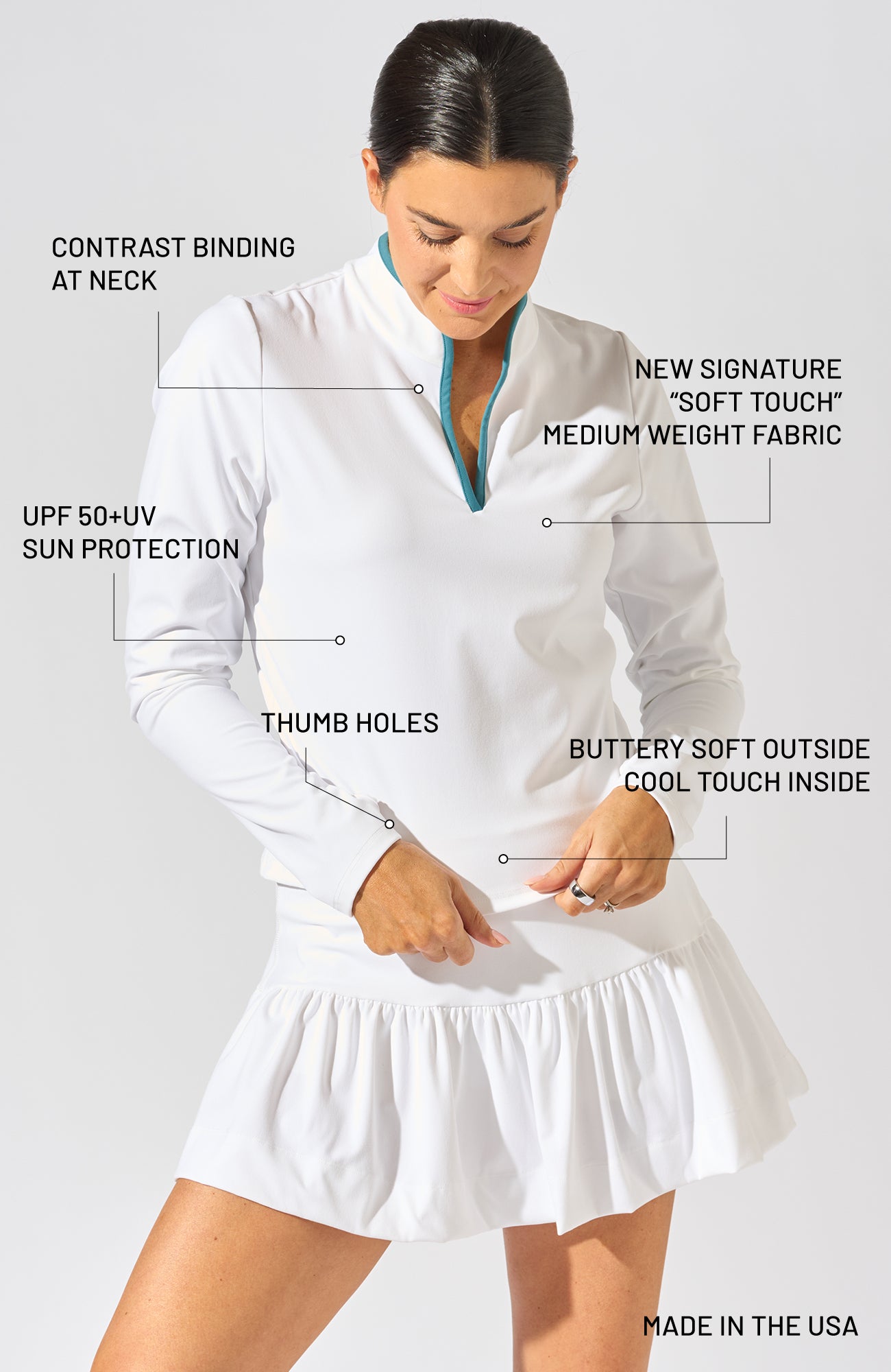 Volley Mockneck Long-Sleeve
