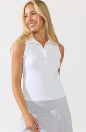 Rally Polo Pique Golf Tank