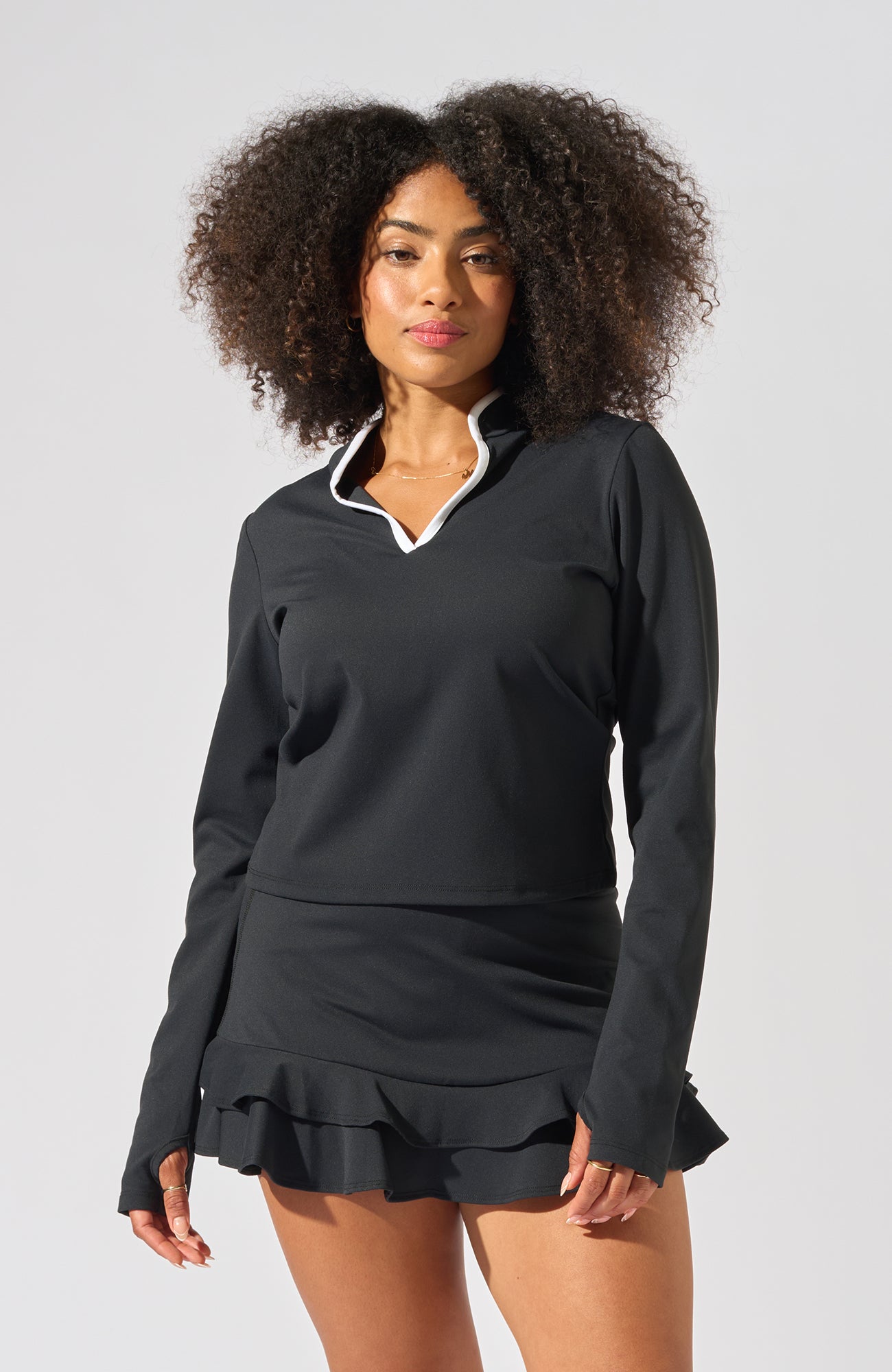Volley Mockneck Long-Sleeve