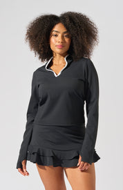 Volley Mockneck Long-Sleeve
