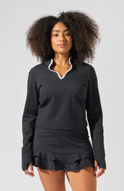 Volley Mockneck Long-Sleeve