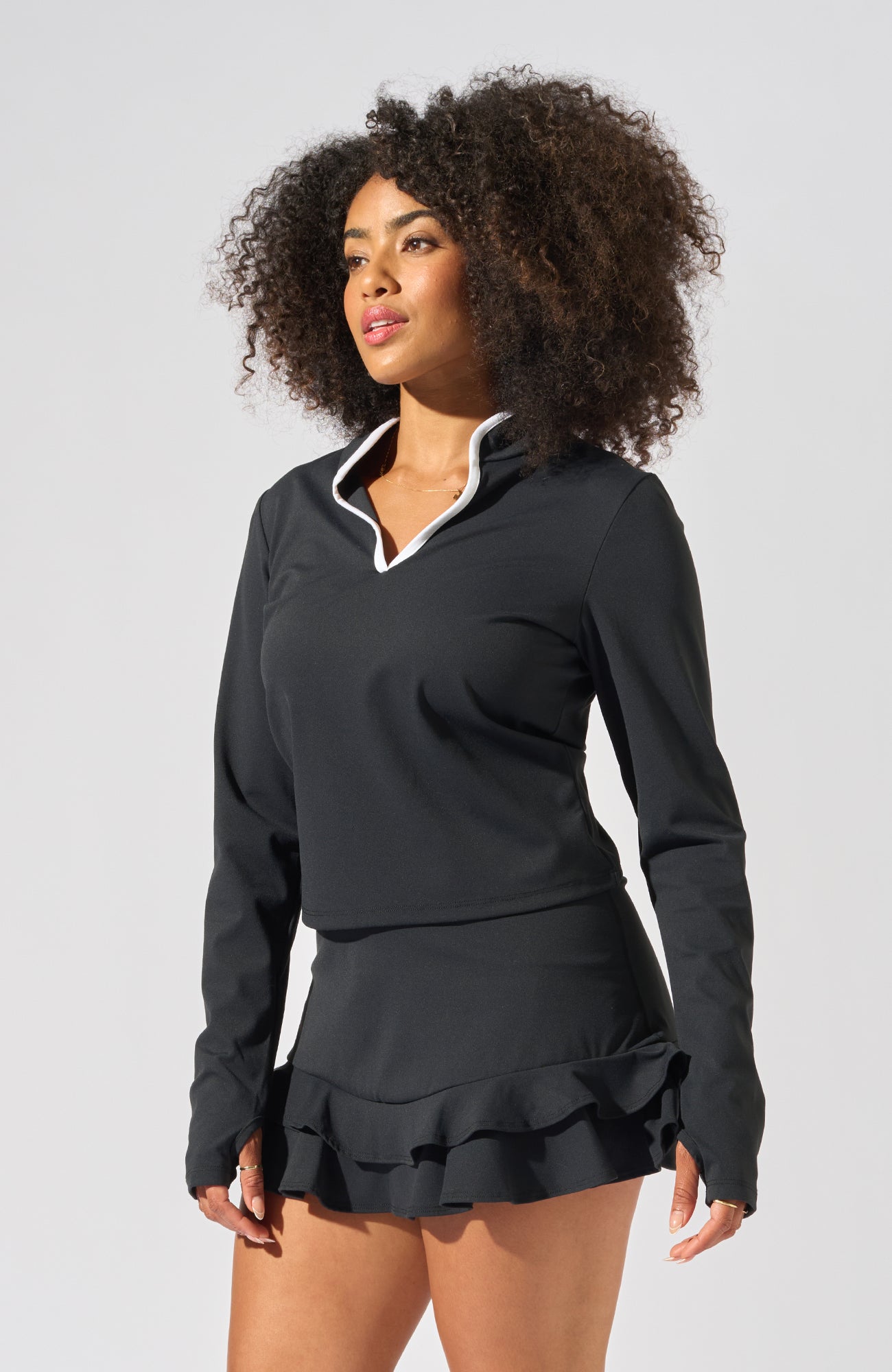 Volley Mockneck Long-Sleeve