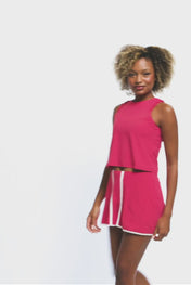 Box Pleated Tennis Skirt