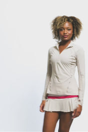 Grace 1/2 Zip Long Sleeve