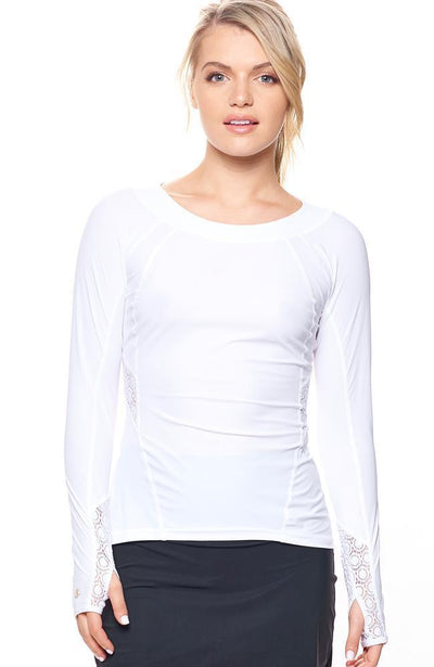 Her Majesty Top Cloud White - Bobbe Active